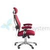 FOTEL ERGONOMICZNY CORPOCOMFORT BX-4144 CZERWONY